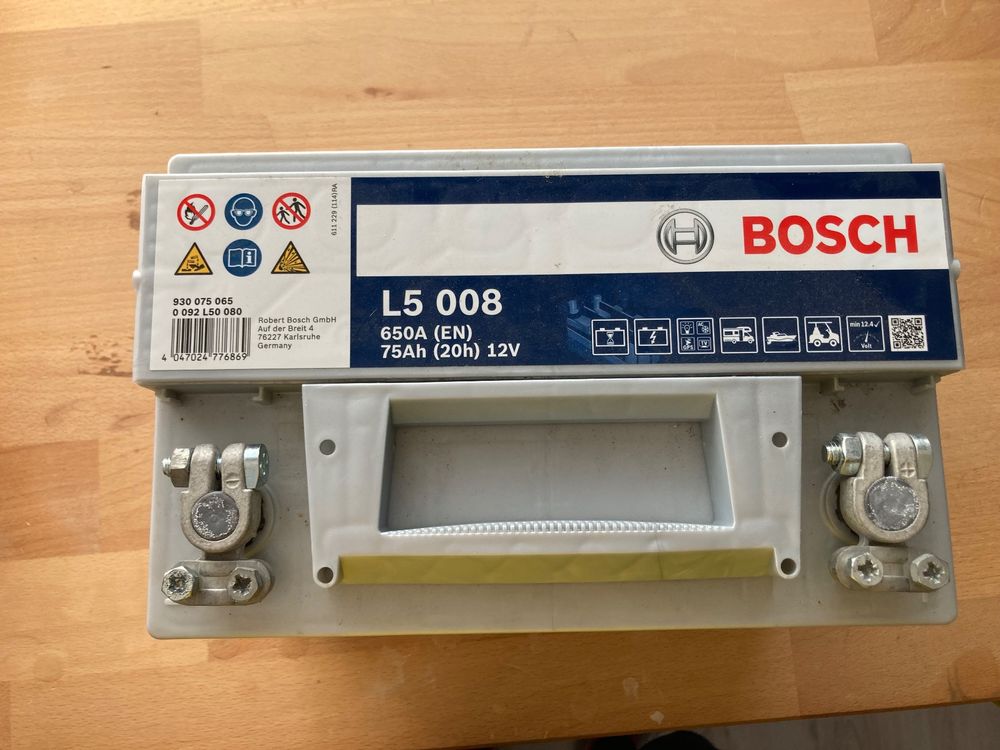 Bosch Autobatterie 75 Ah