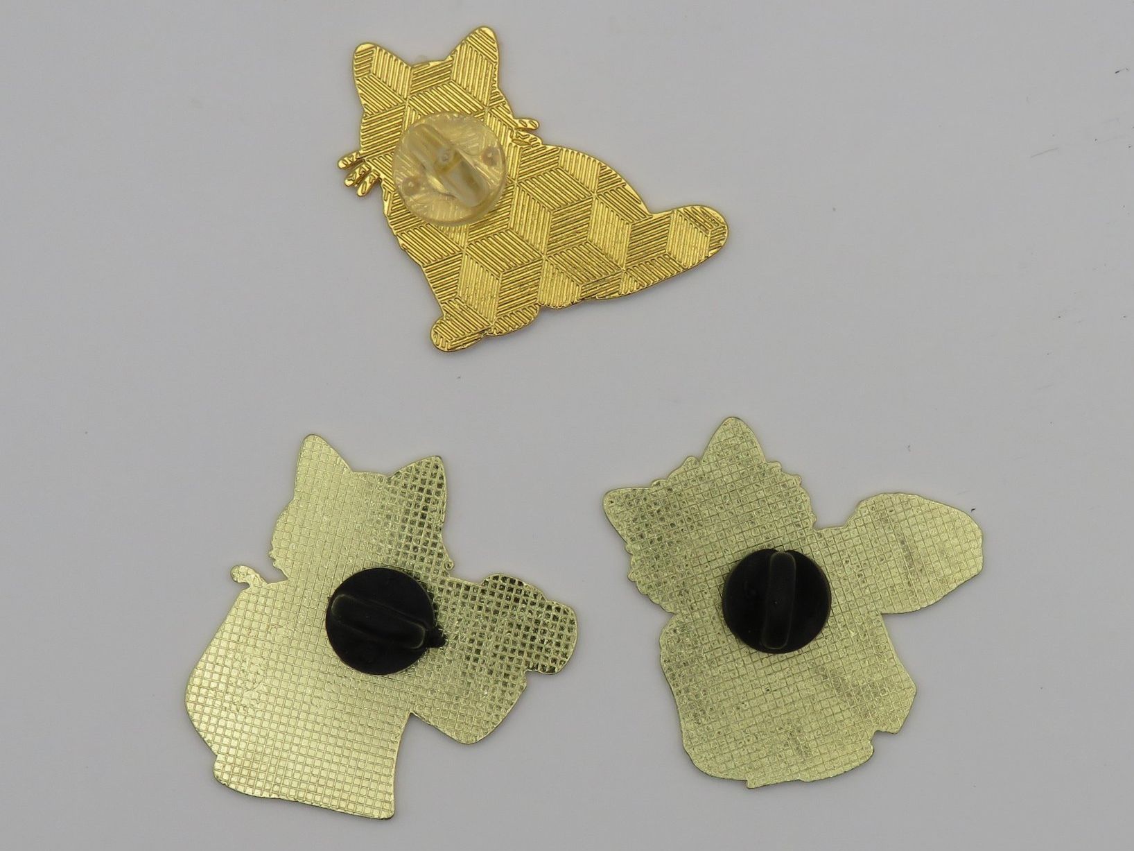 Broschen & Nadeln: 3er Set KATZEN PINS - der Hingucker - das Ideale Geschenk – Neu und originalverpackt aus Grenchen von Yamahwildstar16 7