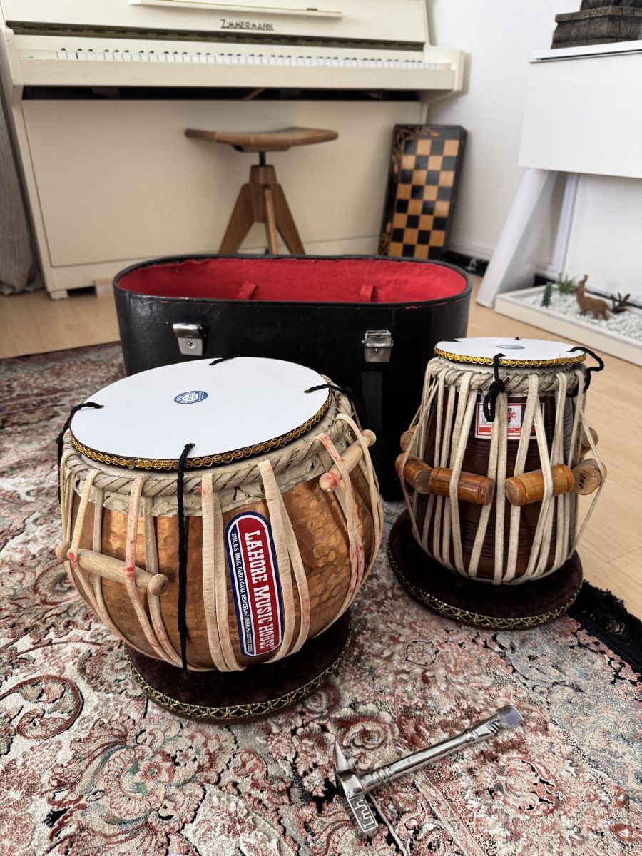 Musikinstrumente: Tabla Set – Neu (gemäss Beschreibung) aus Oberägeri von MW.1986 9