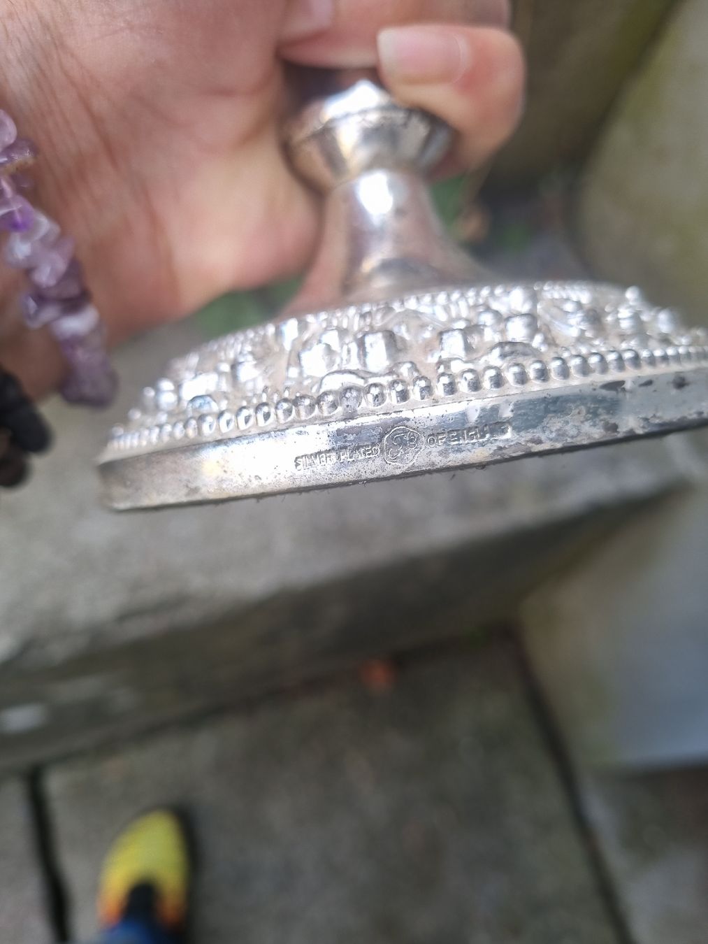 Portacandele: Kerzenleuchter silver plated – Usato da Ostermundigen venduto da vintage60 4