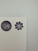 Starburst Rubber Stamp