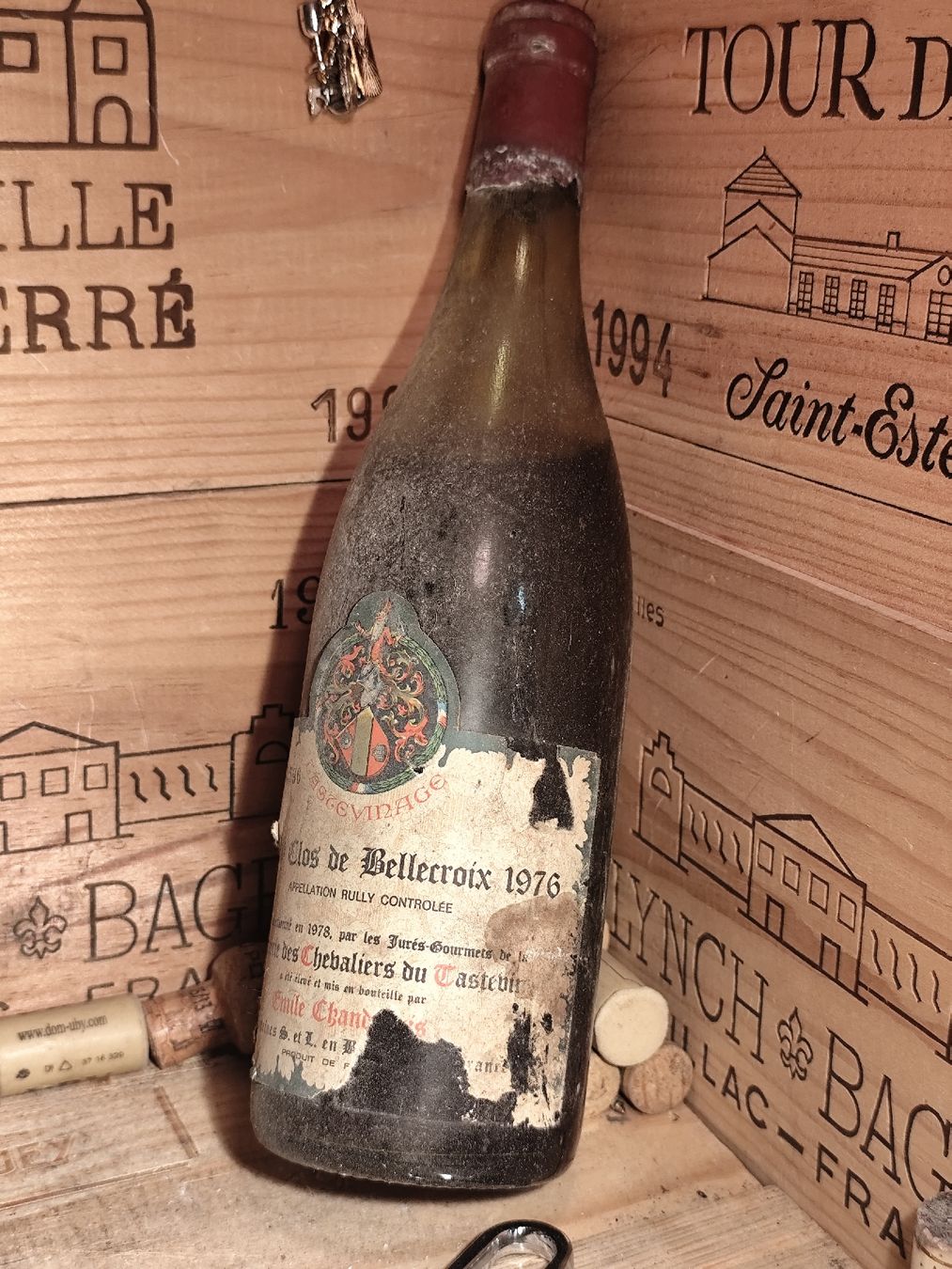 Vino: 1976 Rully Clos de Bellecroix – Nuovo (secondo la descrizione) da Büsserach venduto da Vintage-vins 6