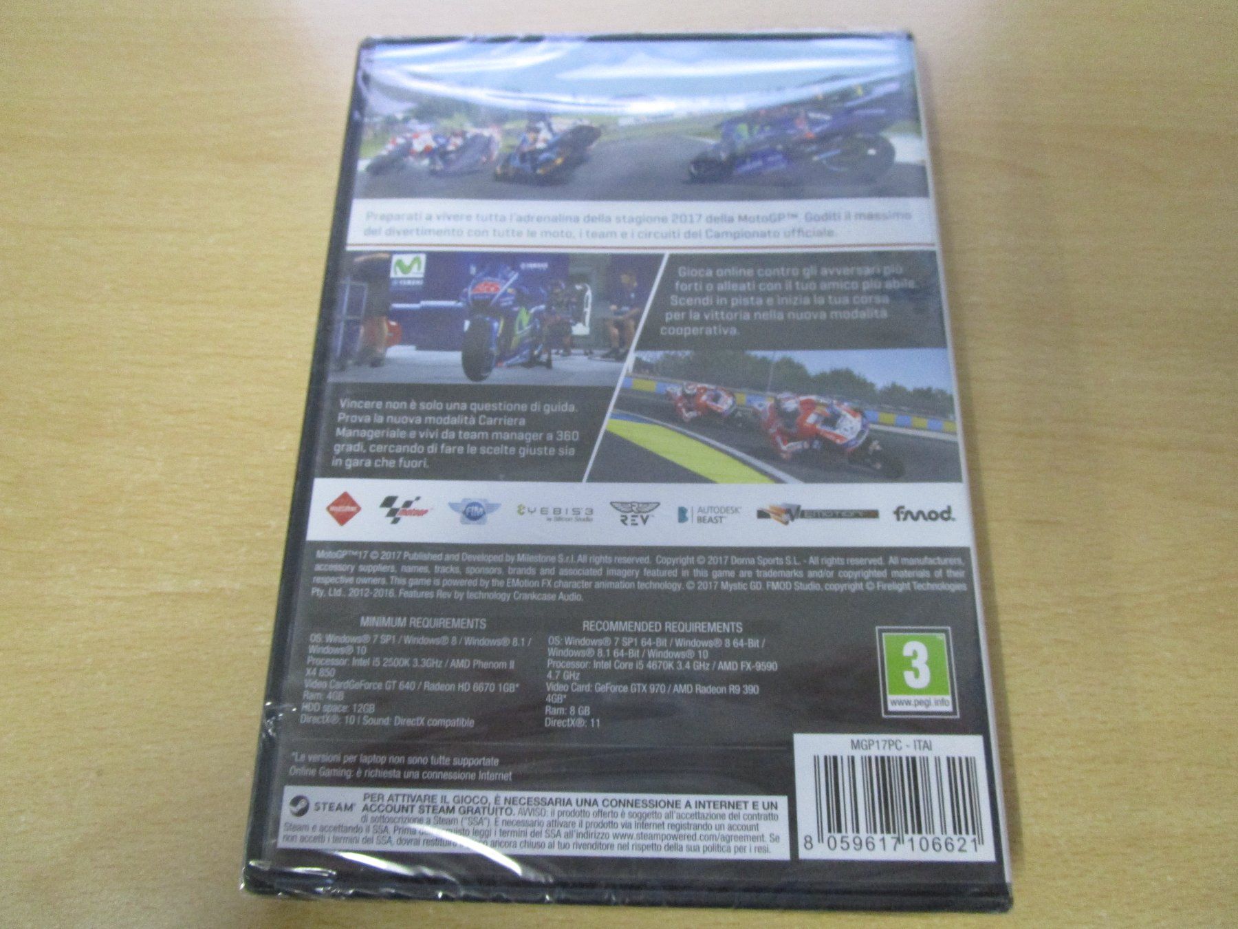 Giochi: Moto GP 17 PC Neuware – Nuovo e nell'imballaggio originale da Goldau venduto da agestuffer 1