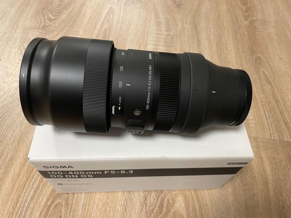 Sigma 100400 mm F5 6.3 DG DN, LMount mit OVP Kaufen auf Ricardo
