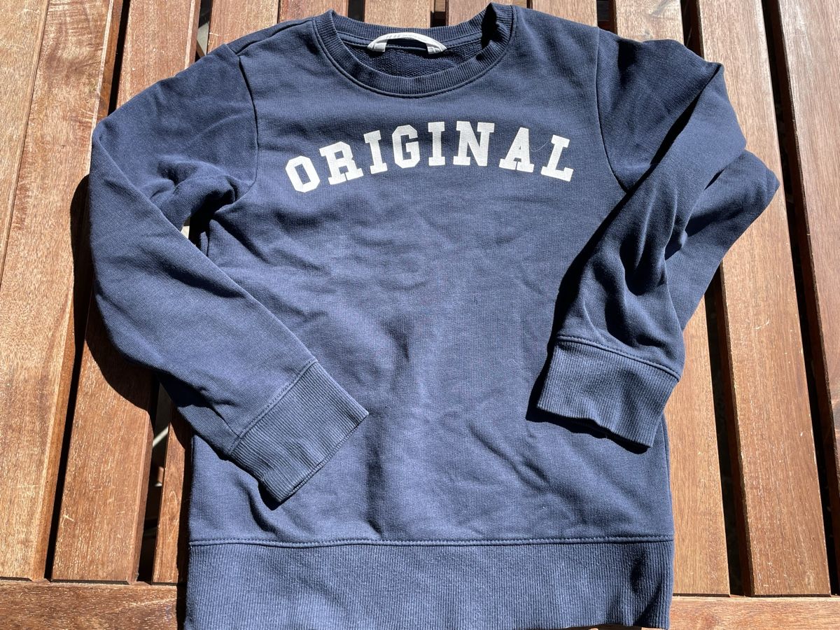 H&M Maglioni & Felpe: H&M Sweatshirt Gr. 122, marine, ORIGINAL – Usato da Bern venduto da brup 1