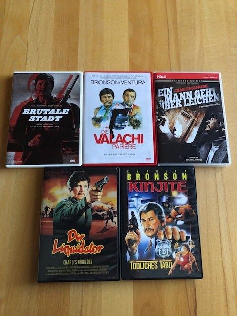 Alle DVDs: 5 x Charles Bronson / Vergriffene Editionen – Gebraucht aus Bubikon von cinerama01