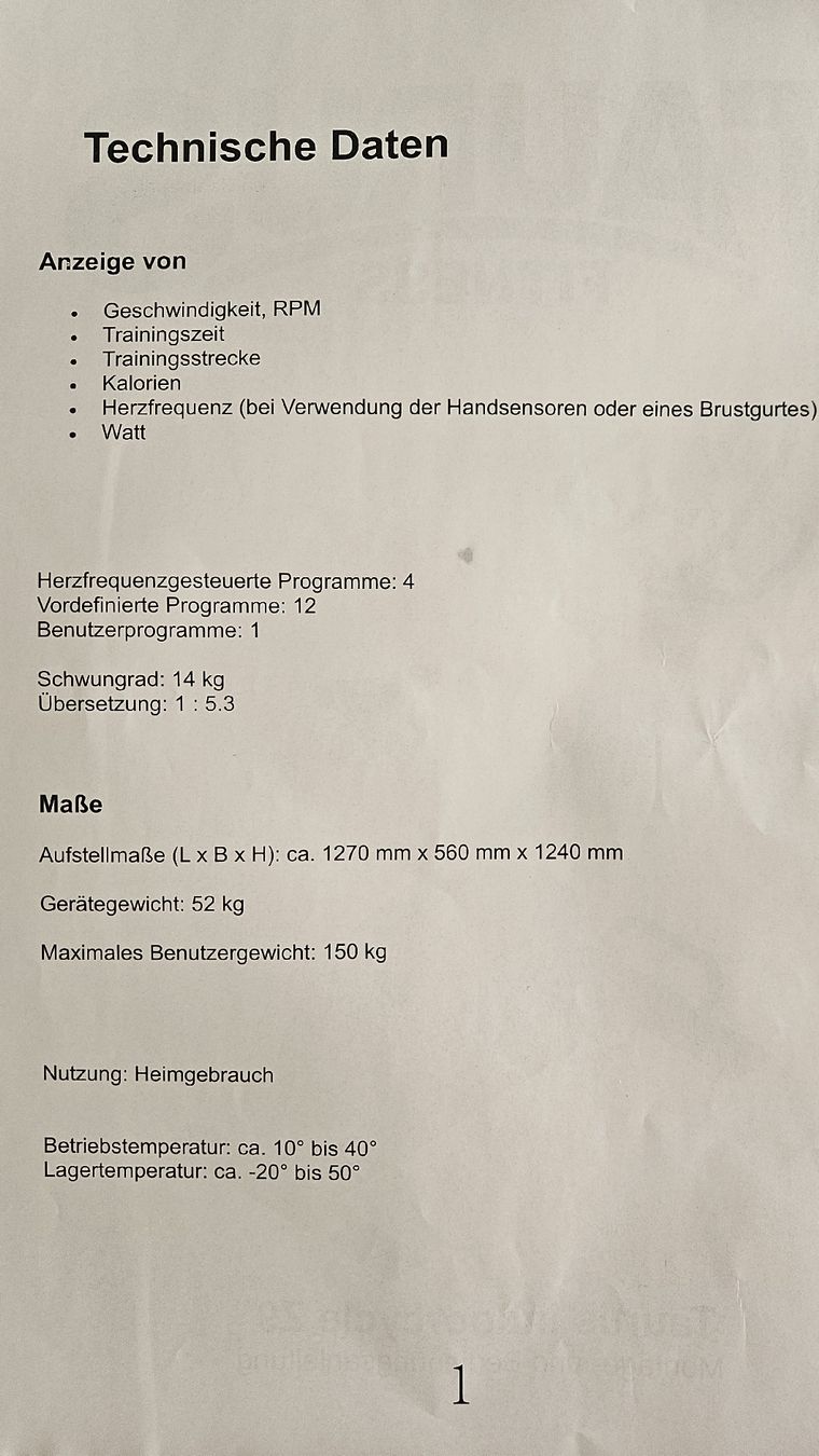 Taurus Hometrainer: Taurus Indoor Cycle Z9 – Usato da Zürich venduto da lindaline 6