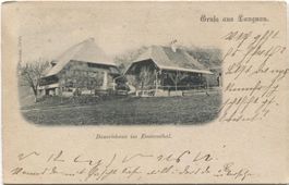 LANDWIRTSCHAFT/BAUERNHAUS 1902 Langnau BE