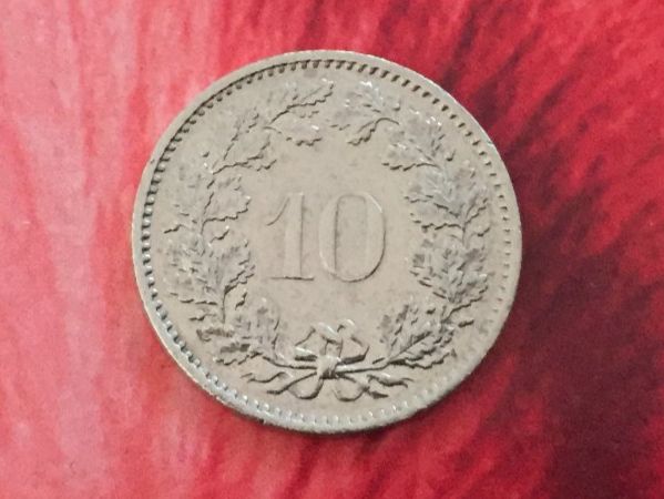 Tutti le monete: 10 Rappen 1976 ss+ – Usato da Elsau venduto da herbybay 1