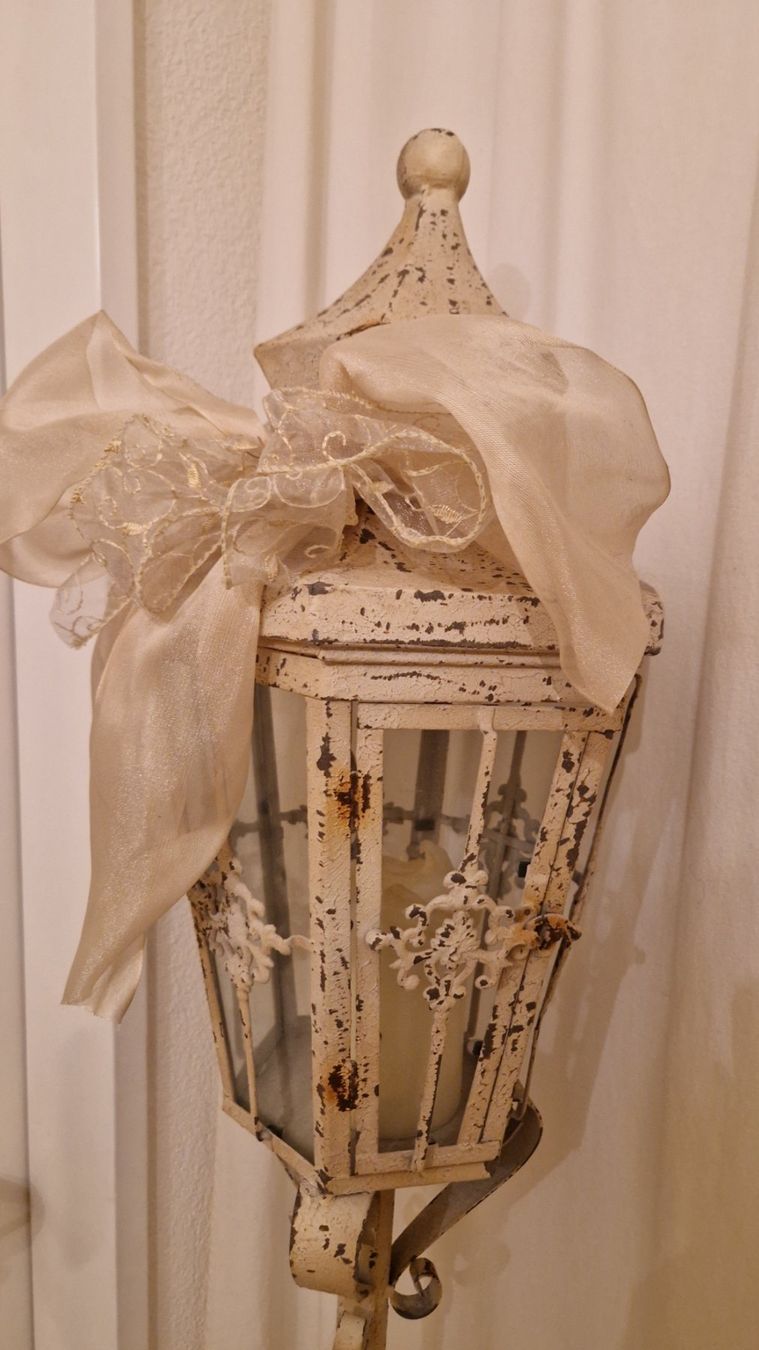 Lanterne: Shabby Chic Laterne, Vintage Look, romantisch – Usato da Rütihof venduto da Teddy1985 2