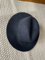 Accessorize Wollhut Fedora Gr. S/M – 100% Wolle – Dunkelblau