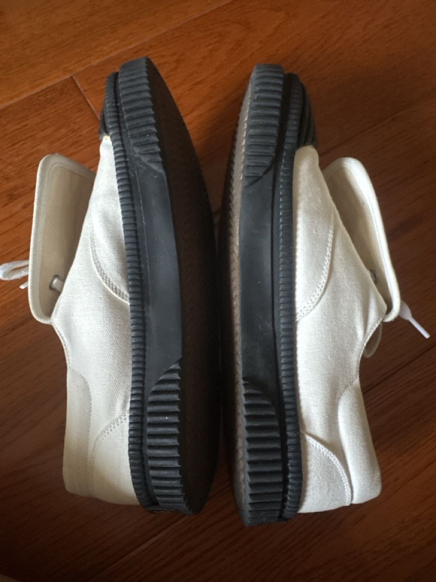Scarpe da uomo: loewe anagram flap soft white shoes – Usato da Davos Dorf venduto da gin_8k9d 2