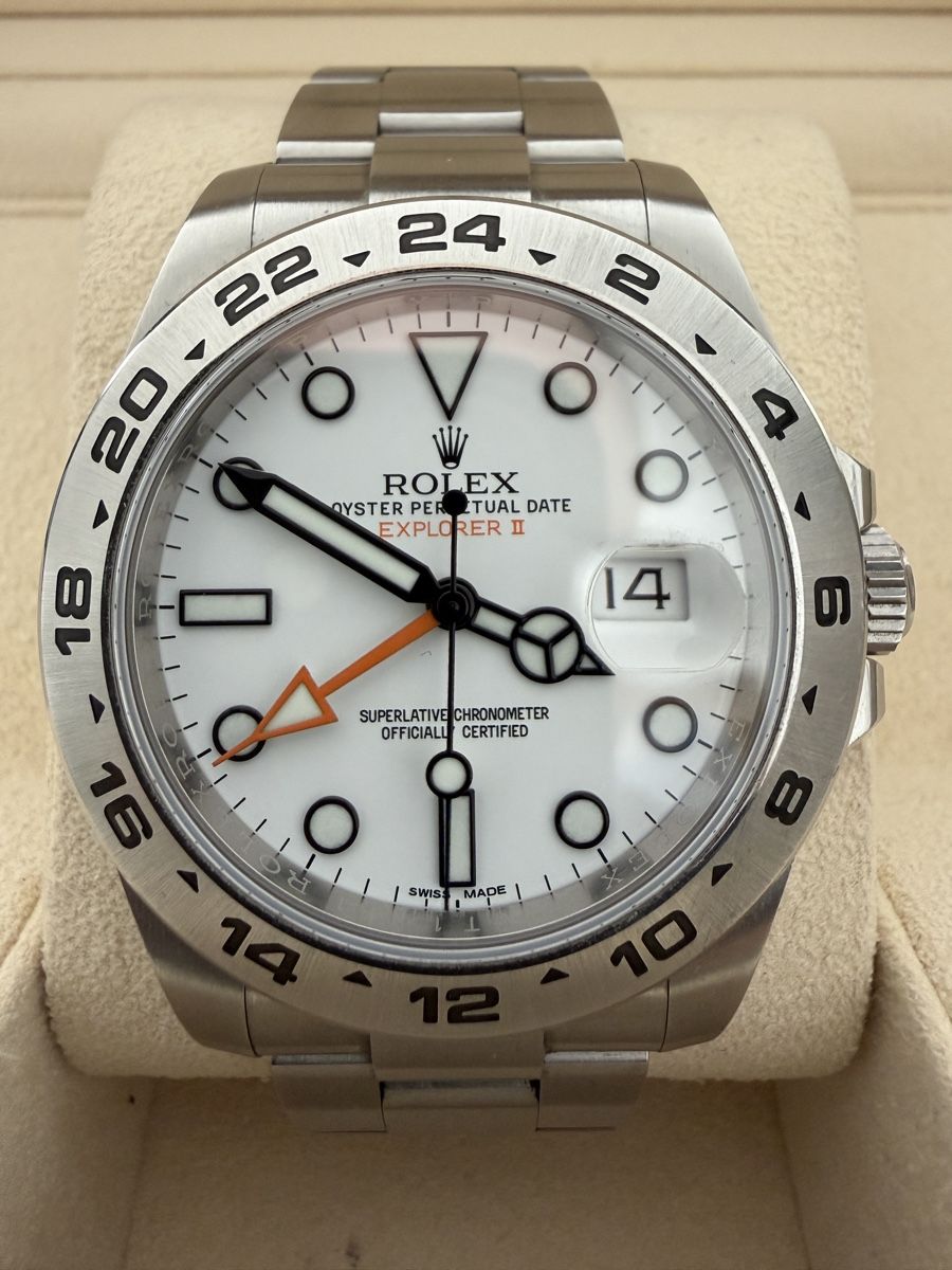 Rolex Orologi: Rolex Explorer 2 216570 polar fullset – Usato da Neukirch (Egnach) venduto da karlito505