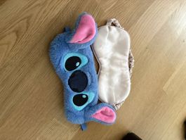 Schlafmasken Set Disney Stitch und Satin beige neu