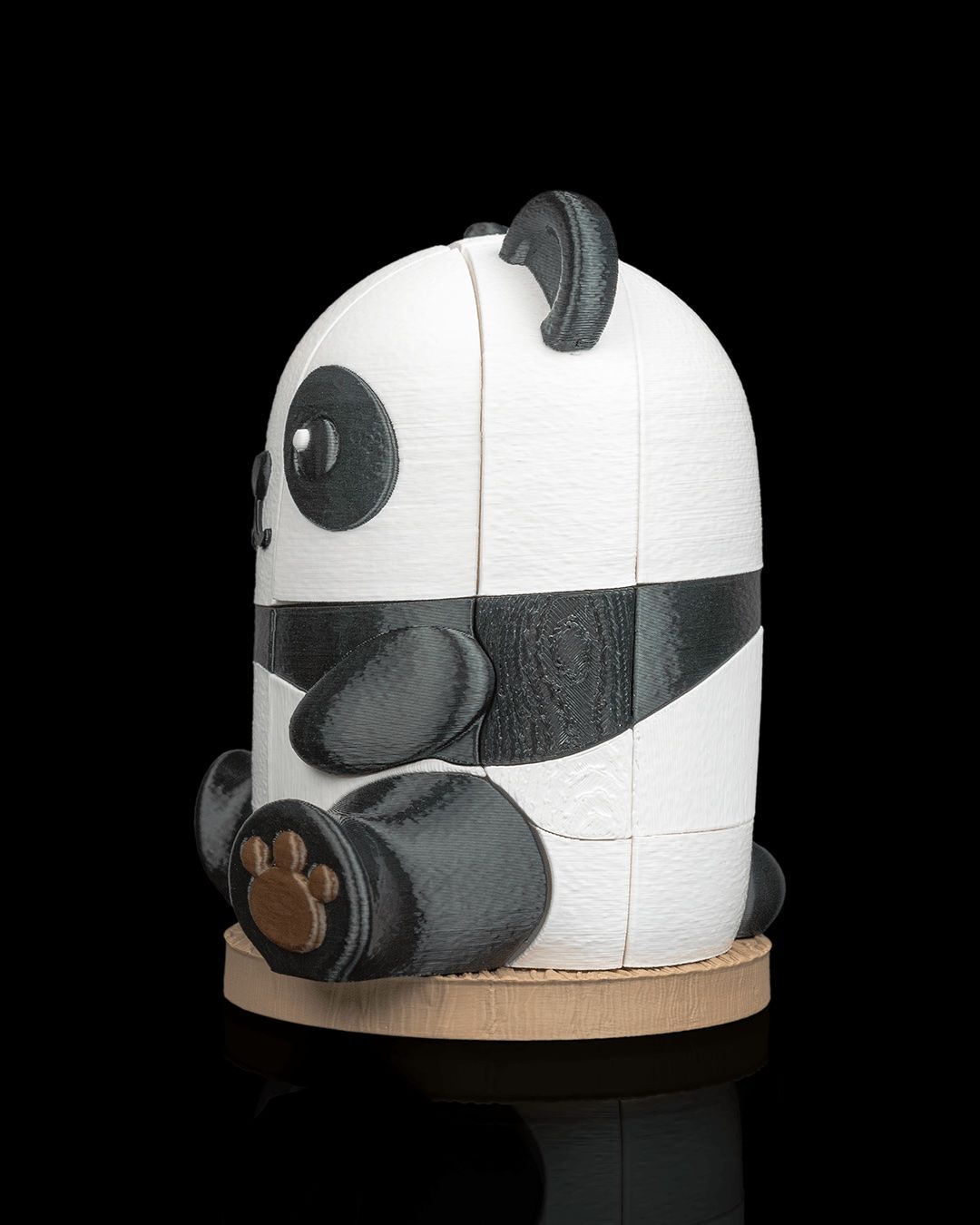 Puzzles: Puzzle 3D Panda Mignon – Neu (gemäss Beschreibung) aus Vicques von PAMB3D 3