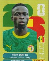 FIFA WORLD CUP 2026 Panini Sticker SEN 20 KREPIN DIATTA