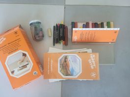 Hobby Time Encaustic Wachsmaleisen Set gebraucht
