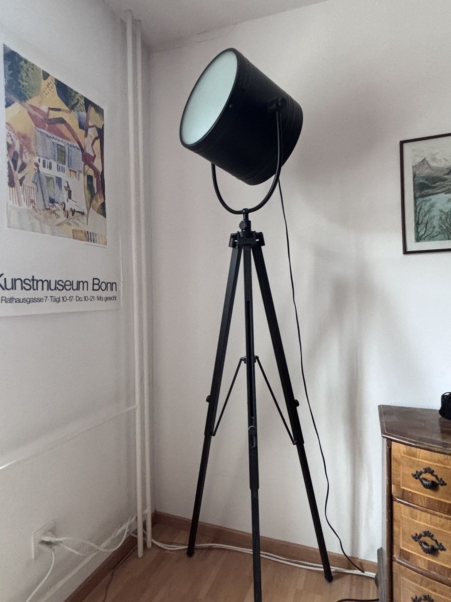 Pfister Lampade: Pfister Stehleuchte industriell – Usato da Winterthur venduto da vitustitus