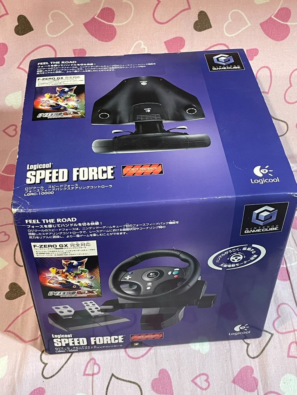 Speed Force Steering Wheel Nintendo Gamecube GC Japan NEU (Neu und ...