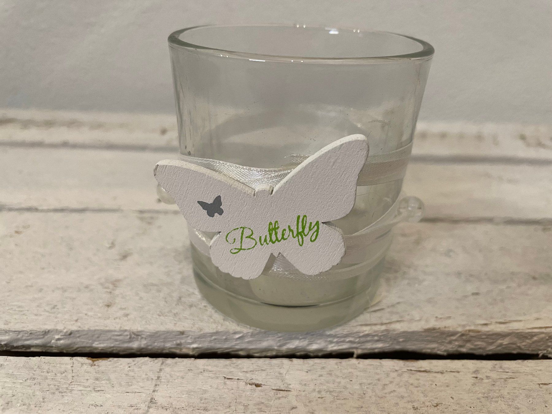 Portacandele: Schönes Windlicht, Butterfly, Deko Frühling – Nuovo (secondo la descrizione) da Embrach venduto da pifu_gmbh
