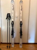 Top Ski Head Power One 156cm mit Bindungsplatte/Skistöcke