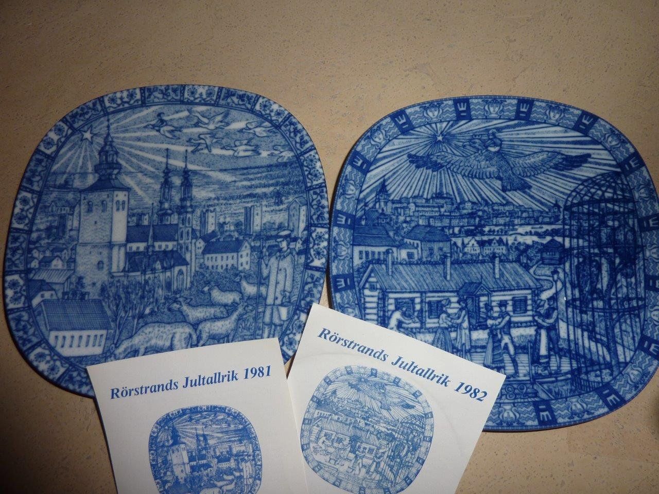 Assiettes: Rörstrands Sammlerteller – Neuf (Voir description) à Villmergen par verme 1