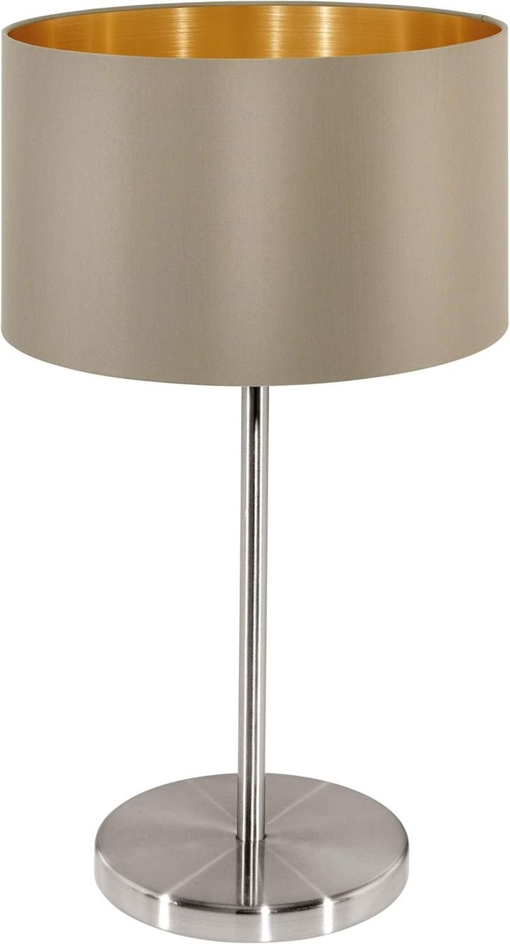 Lampade: Tischlampe Maserlo gold – Nuovo e nell'imballaggio originale da Nuglar venduto da SaleRitter 1
