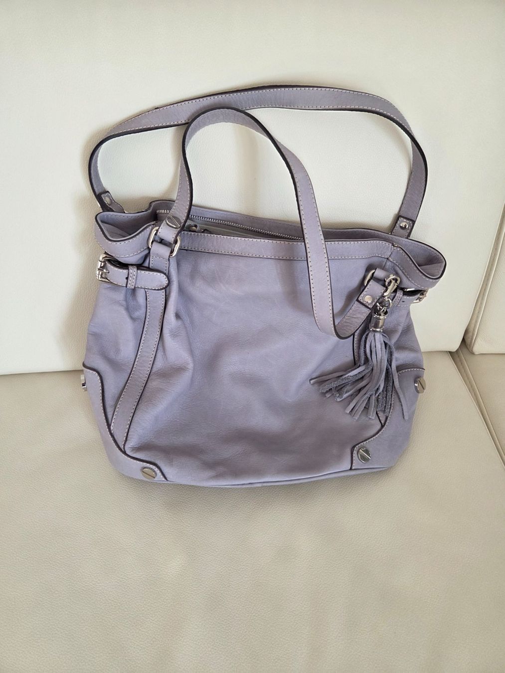 Borse da donna: Ledertasche hellos Flieder – Usato da Oberkirch LU venduto da aimee2010