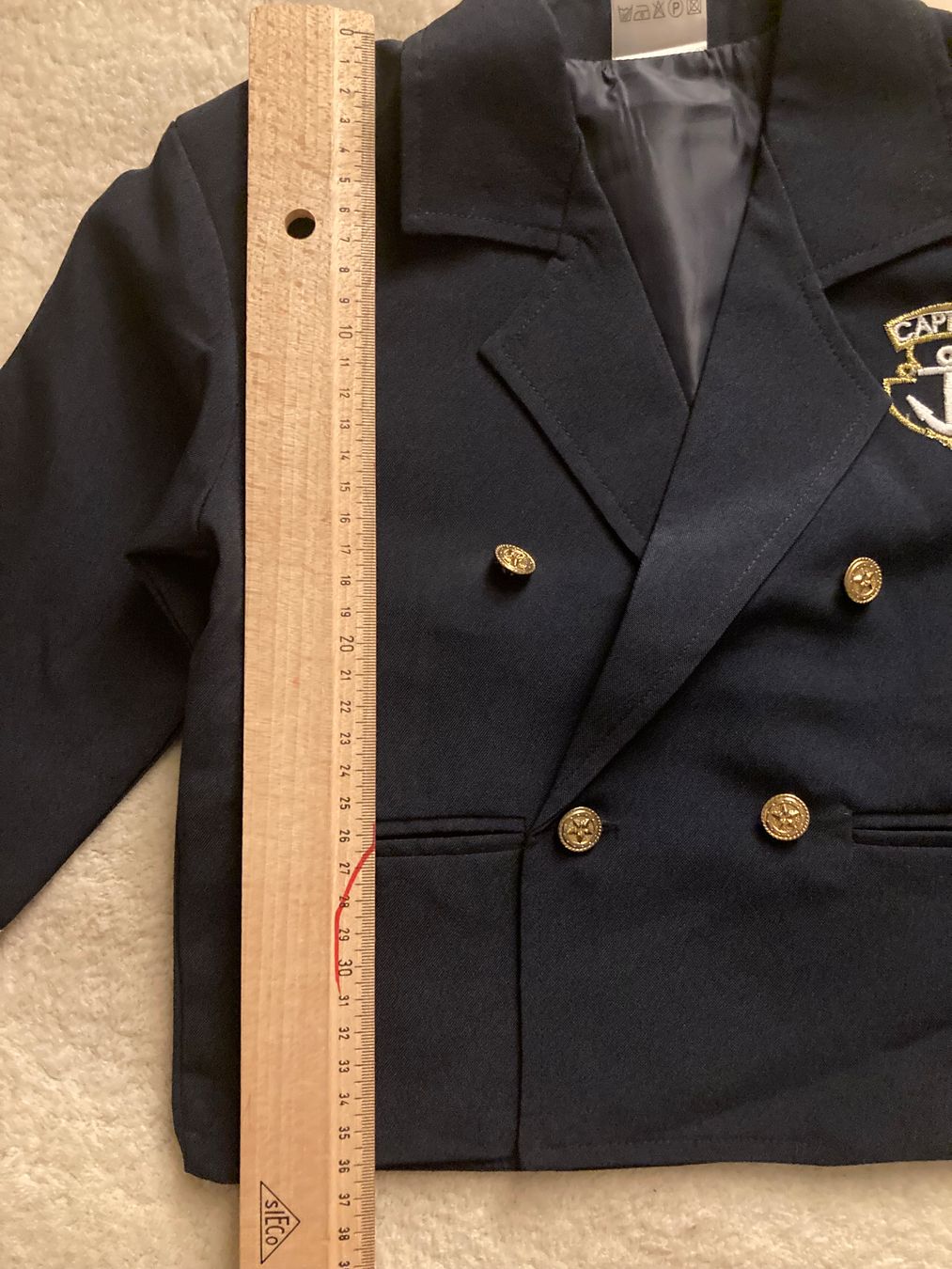 Lotti & Set di vestiti: festlicher maritimer Kinder Blazer mit Hemd & Fliege 2 Year – Usato da Illnau venduto da claud200 8