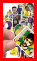 Neymar Jr. Brasilien Paris Schwalbe Soccer 50 tlg Stickerset