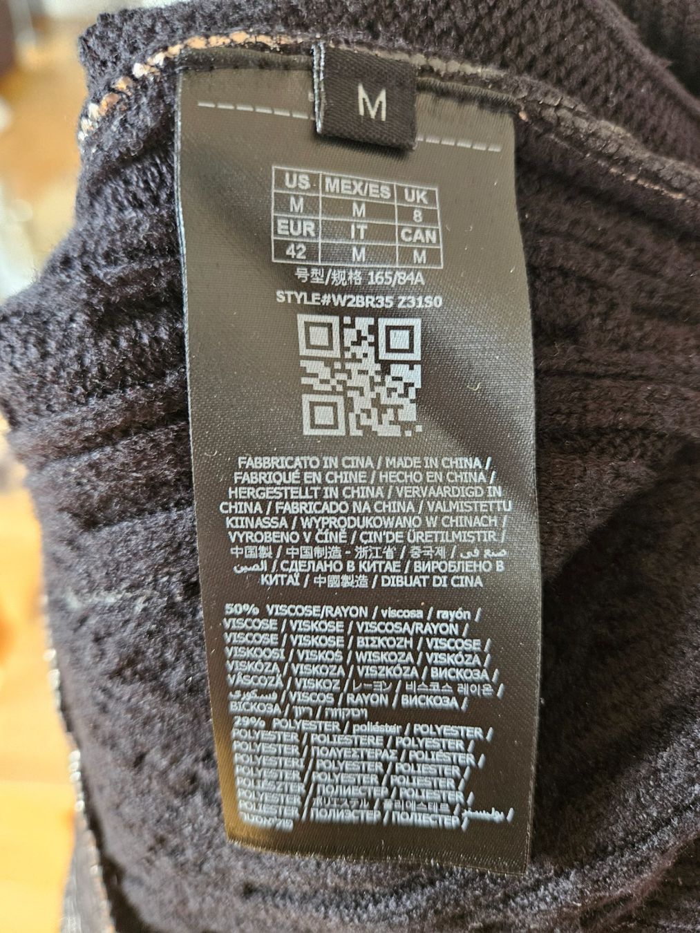 Guess Pullover & Sweatshirts: Neuer Pullover GUESS anthrazit/Metall-look Gr. M hoher NP! – Neu (gemäss Beschreibung) aus Bolligen von SwissDutchy_1973 4