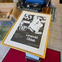 Leopold Oblak 1970  Ausstellung Fragmentismus, Dritte Welt
