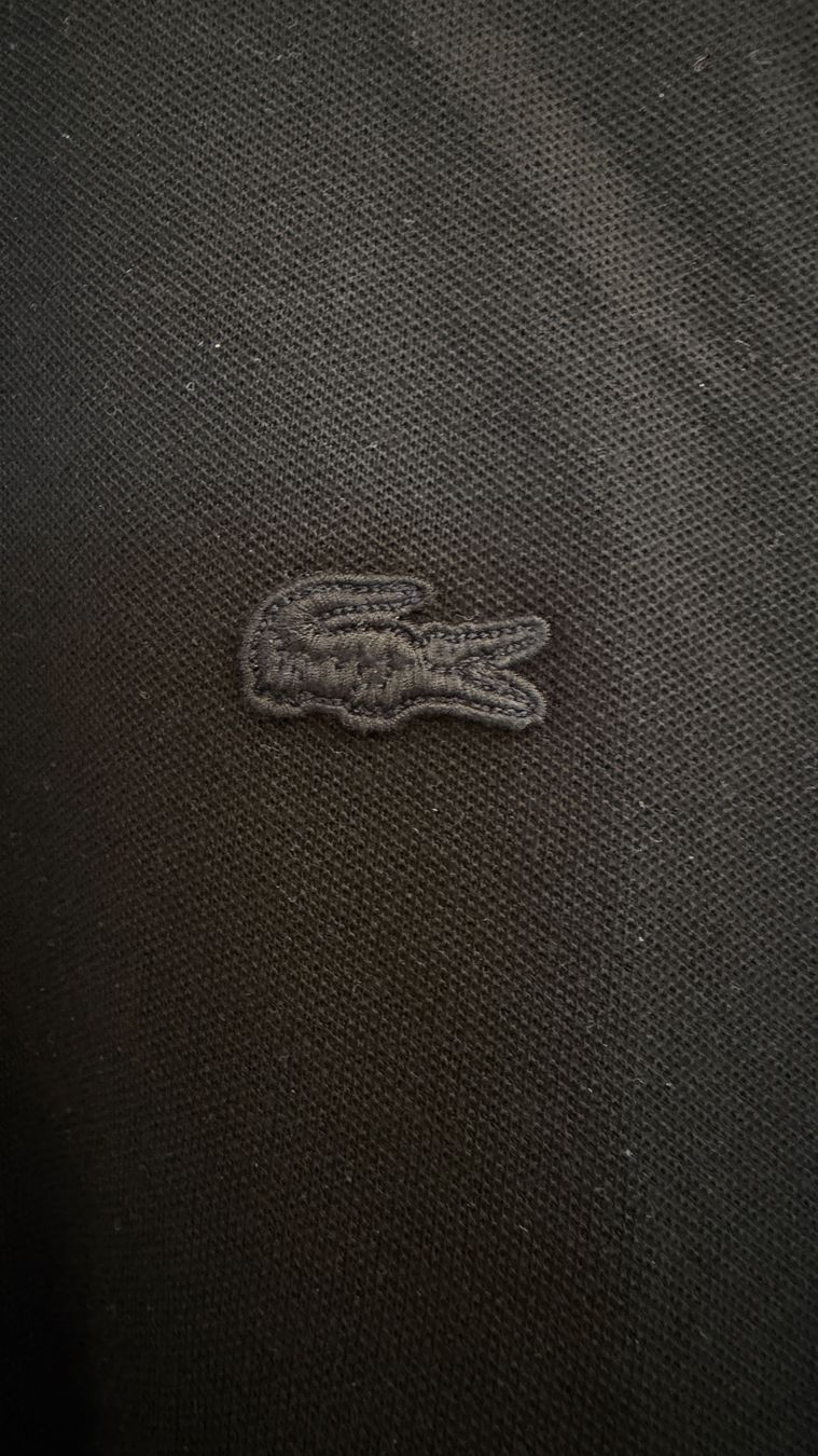 Lacoste Polo-Shirts: Polo manches longues noir Lacoste – Gebraucht aus giffers von sev_c9x9 2