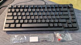 AJAZZ NacodeX gaming keyboard, wired, black, Modell: AK820