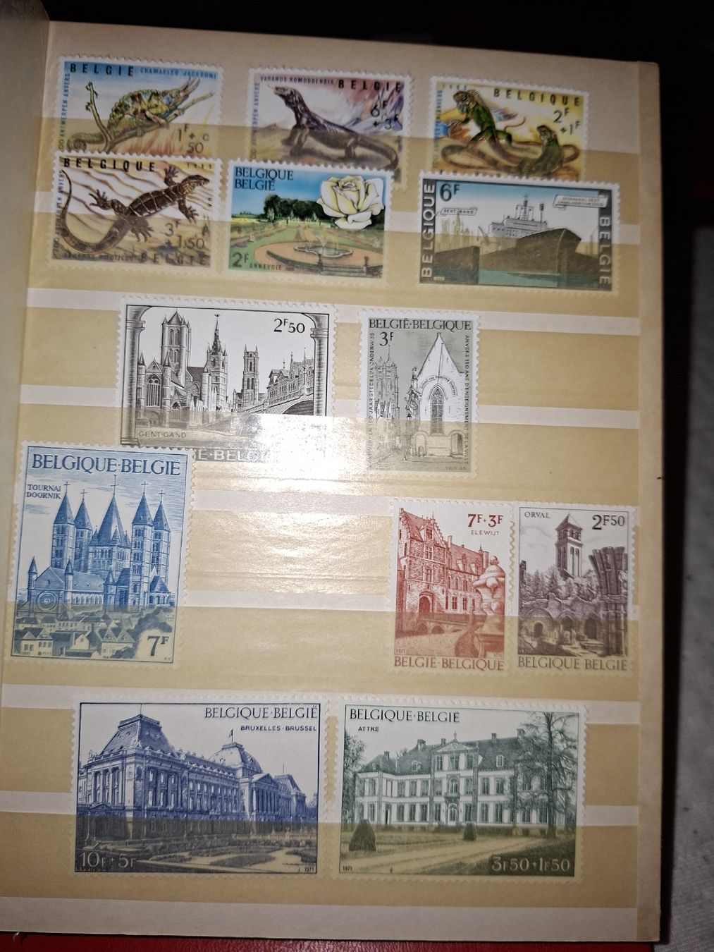 Tutti i francobolli: Sammlung Belgien  – Usato da Balgach venduto da SIMEON27 6