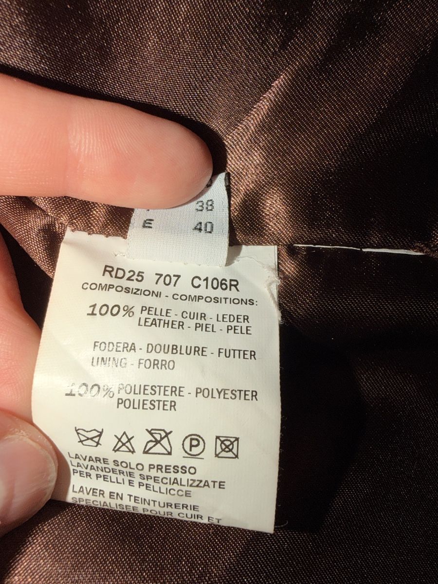 Jacken: Roberta Scarpa Lederjacke – Gebraucht aus Grüningen von weber0815. 3