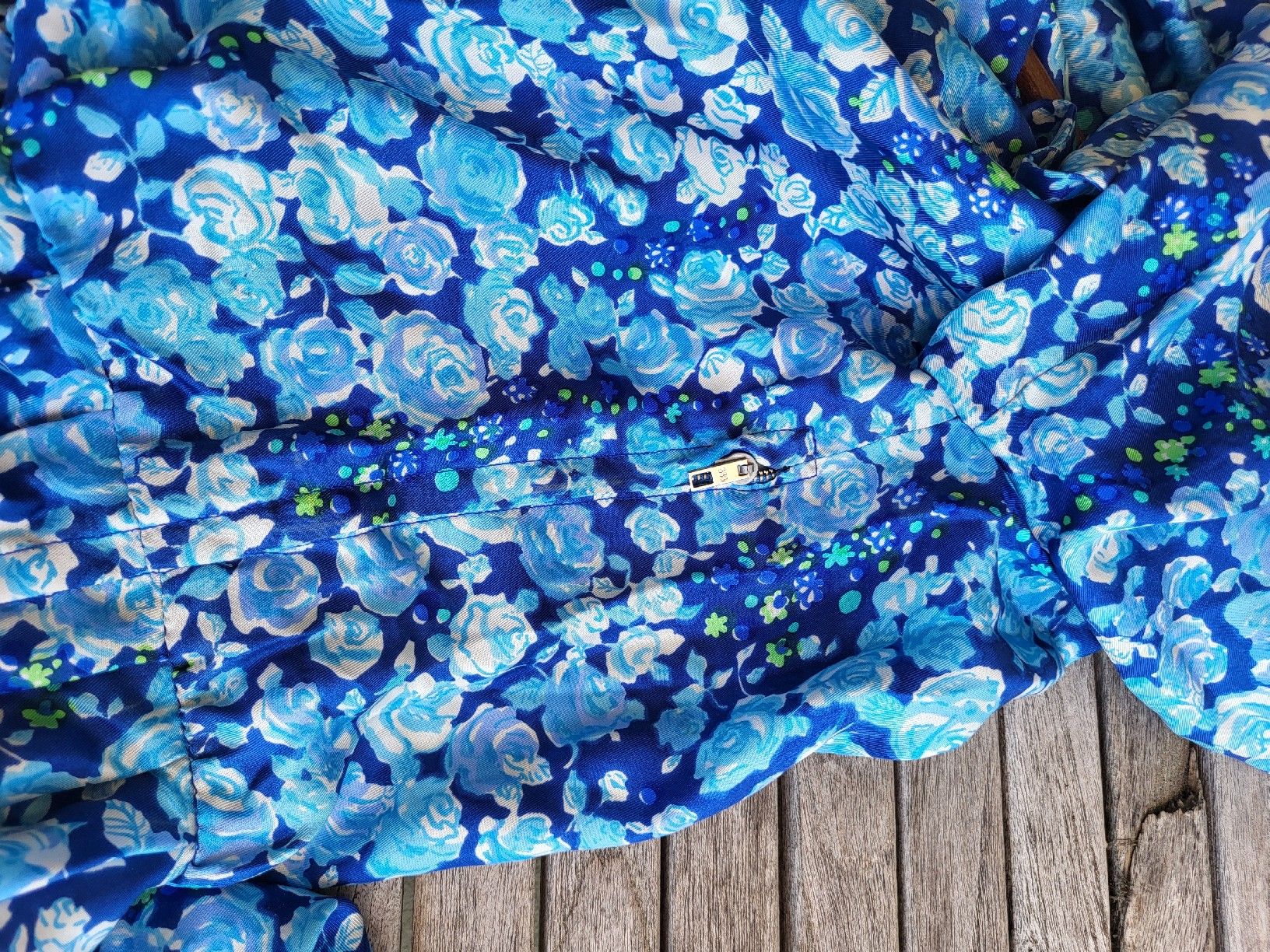 Vestiti: Seiden Kleid von Hand genäht Einzelstück – Usato da Zürich venduto da Lizi7 2