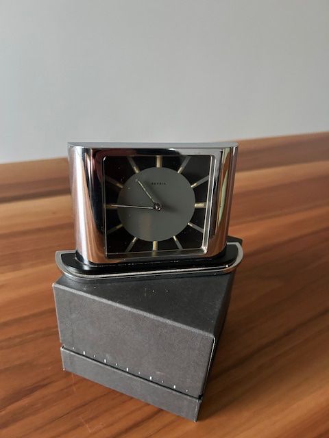 Orologi: Tischuhr mit Wecker Art Deco – Usato da Bösingen venduto da Nikita456