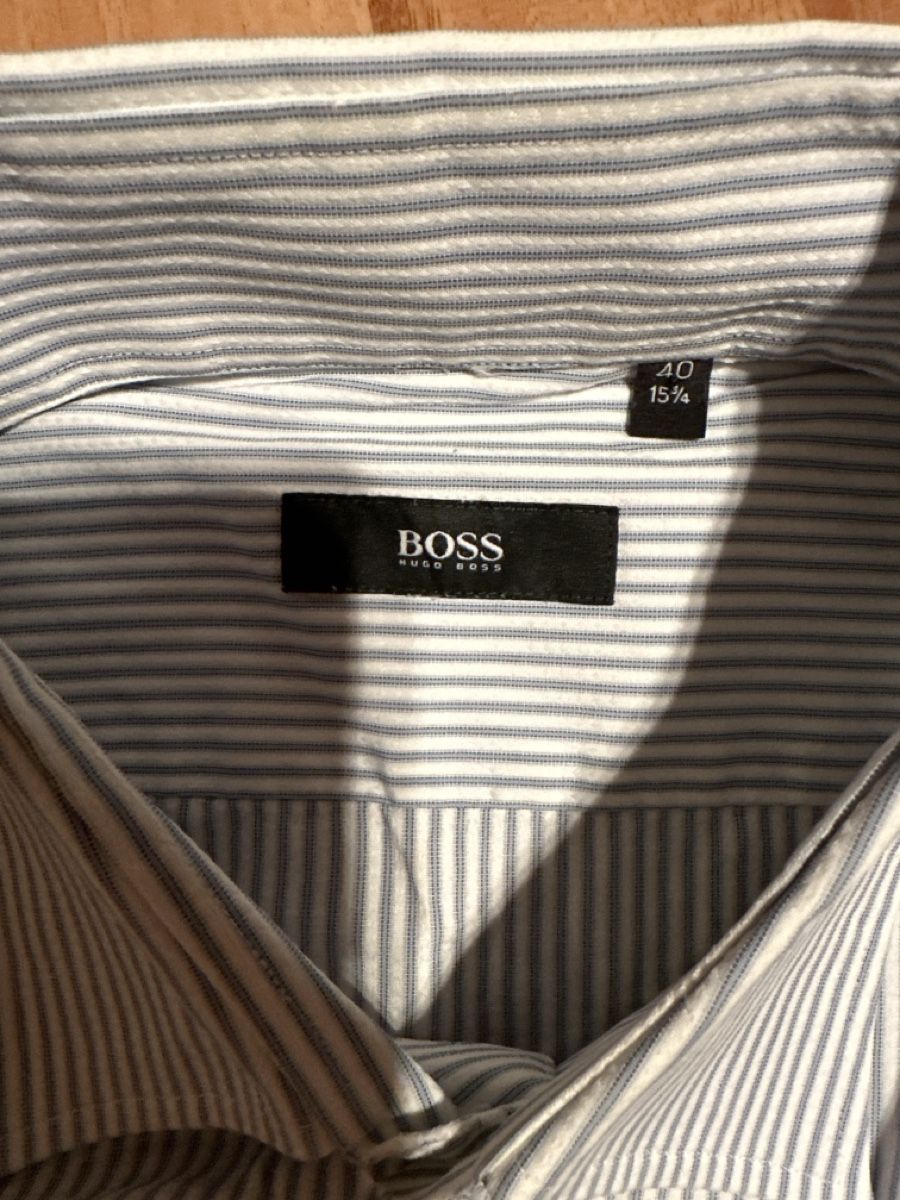 Hugo Boss Hemden: Hugo Boss Herrenhemd, Gr. 40, einf. Brustweite 56 cm – Gebraucht aus St. Gallen von mai_2lcj 2