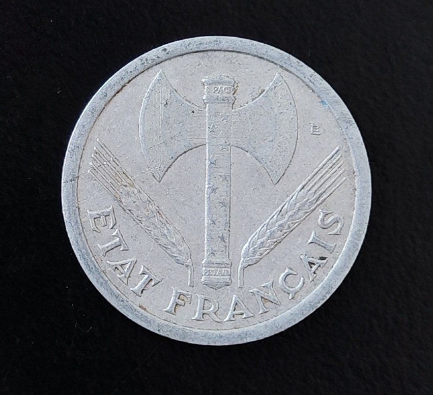 Tutti le monete: 2 Francs Münze Frankreich 1943 – Usato da Lenzburg venduto da Dani_Lenzburg 1