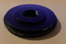 2x Step-Down Adapterring 67–62mm & 62–37mm – Kamera / Filter