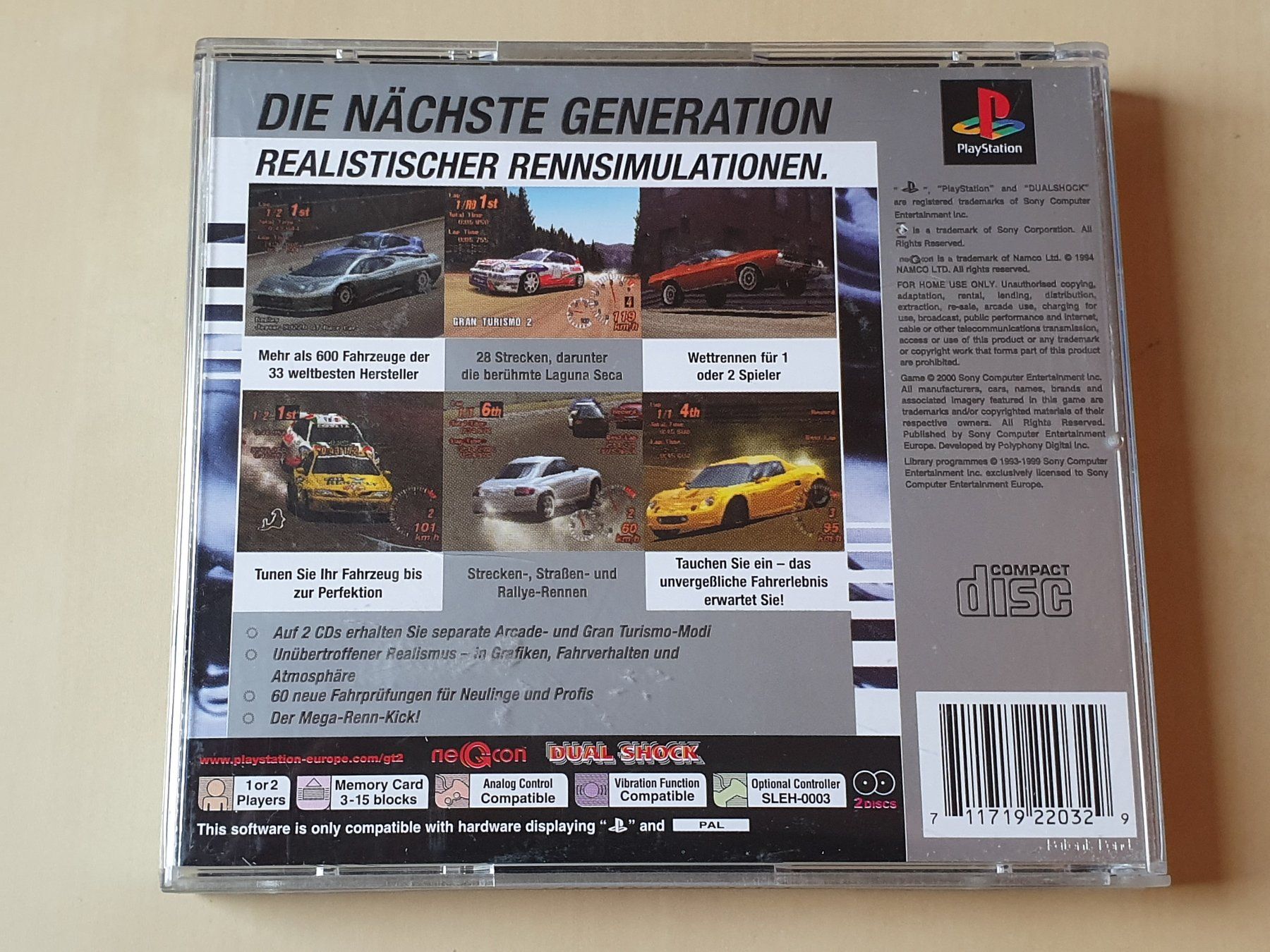 Sony Giochi: Gran Turismo 2 – Usato da Stansstad venduto da collectorsshop 1