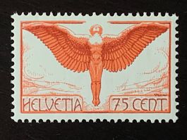 Flugpostmarke 75 Cent, 1933-1937, Zst F11z, ungestempelt