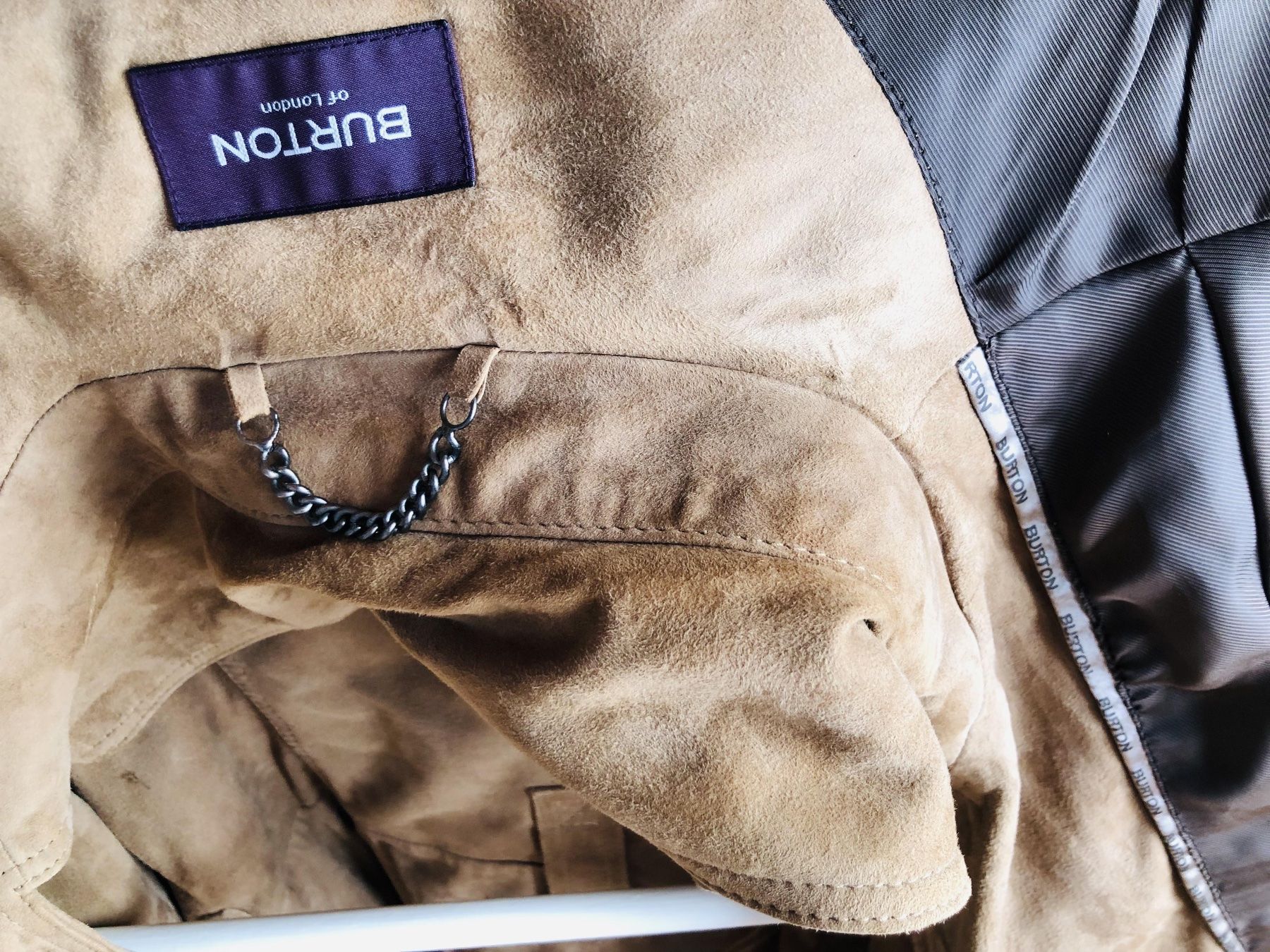 Cappotti: Elegante Wildleder Jacke / Mantel – Usato da Oberkulm venduto da Weberlisa 5