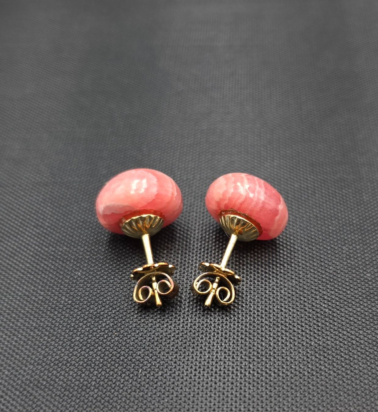 Orecchini pendenti & Orecchini a lobo: 585 Gold Ohrstecker Mit Rosa Steine – Usato da Wald ZH venduto da Dasilver 9