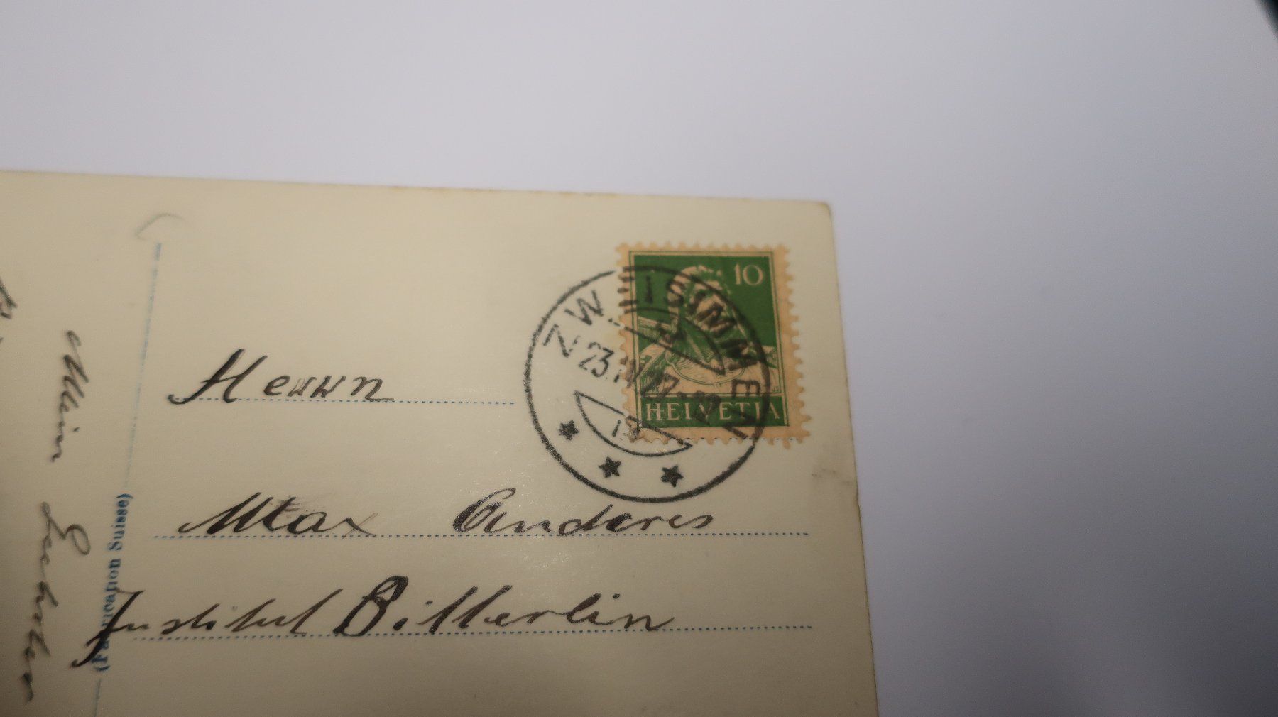 Ansichtskarten: Zweisimmen  1927 – Gebraucht aus Cormoret von Pascalll2001 3