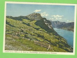 Amden, Blick auf Leistkam und Walensee