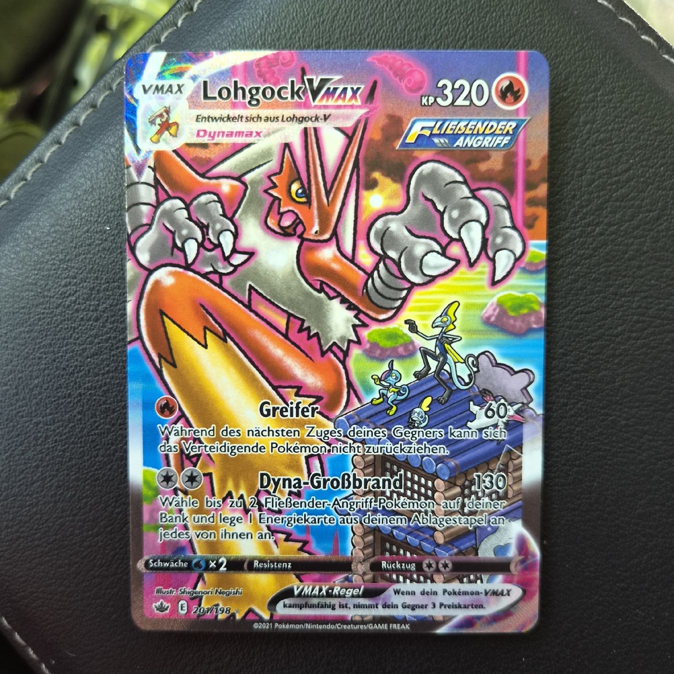 Pokémon Sammelbilder & Trading cards: Lohgock – Neu (gemäss Beschreibung) aus Scherz von gui_6q7l 1