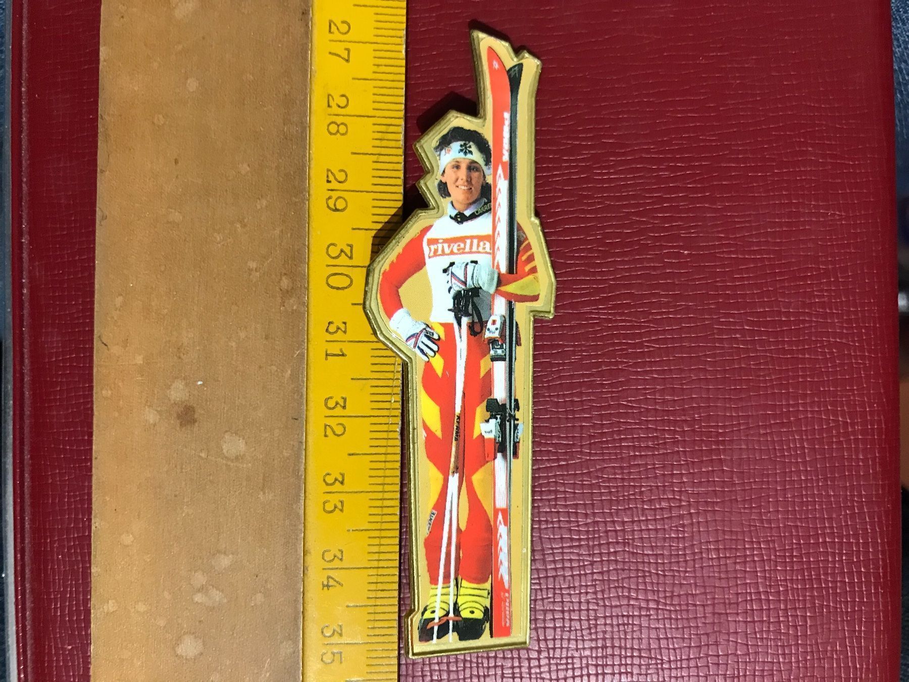Plaketten & Abzeichen: Ski Star Maria Walliser !! – Gebraucht aus Itingen von Bebbi6569