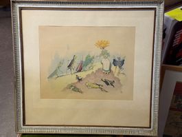 KREIDOLF Ernst 1863-1956 seltene Lithographie
